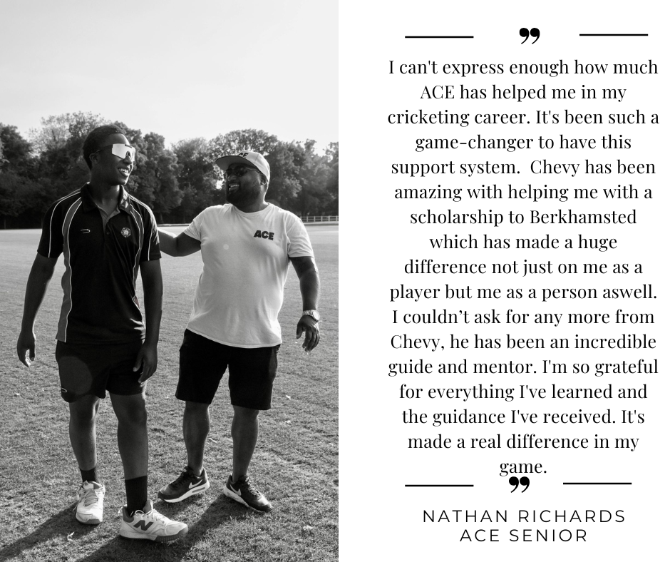 Testimonial of ACE player